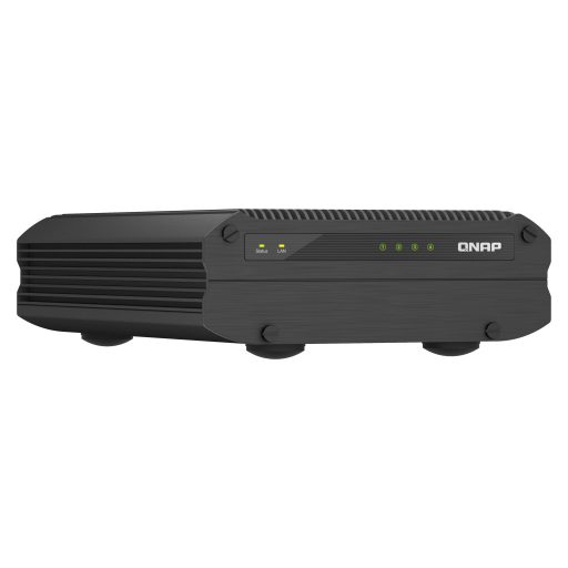 QNAP TS-I410X NAS Tower Intel Atom® x6425E 8 GB 0 TB QNAP QTS Fekete