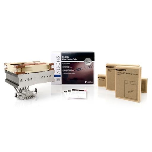 Noctua NH-C14S számítógépes hűtőrendszer Processzor Hűtő 14 cm