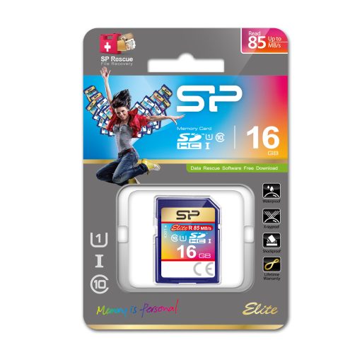 Silicon Power Elite UHS-I, 16GB SDHC Class 10