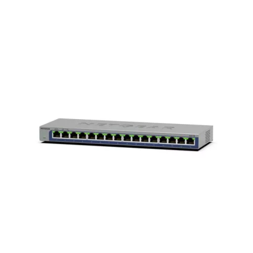 NETGEAR GS116 Beállítást nem igénylő (unmanaged) L2 Gigabit Ethernet (10/100/1000) Fekete