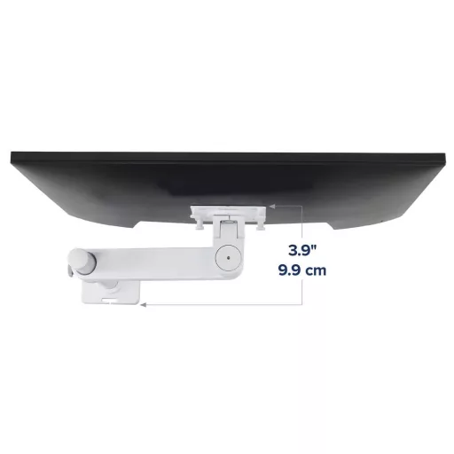 Ergotron NX Series NX MONITOR ARM WHITE 86,4 cm (34") Asztali Fekete, Fehér