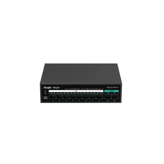   Ruijie Networks RG-ES110FG-P hálózati kapcsoló Beállítást nem igénylő (unmanaged) L2 Fast Ethernet (10/100) Ethernet-áramellátás (PoE) támogatása