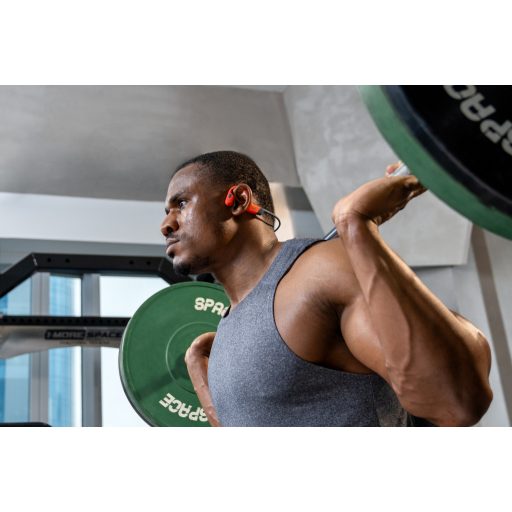 SHOKZ OpenSwim Pro Headset Vezeték nélküli Nyitott fülű Sport Bluetooth Szürke