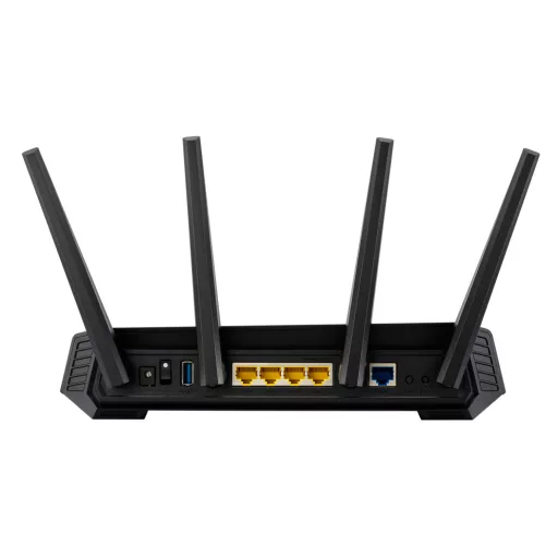 ASUS ROG STRIX GS-AX5400 vezetéknélküli router Gigabit Ethernet Kétsávos (2,4 GHz / 5 GHz) Fekete
