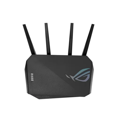 ASUS ROG STRIX GS-AX5400 vezetéknélküli router Gigabit Ethernet Kétsávos (2,4 GHz / 5 GHz) Fekete