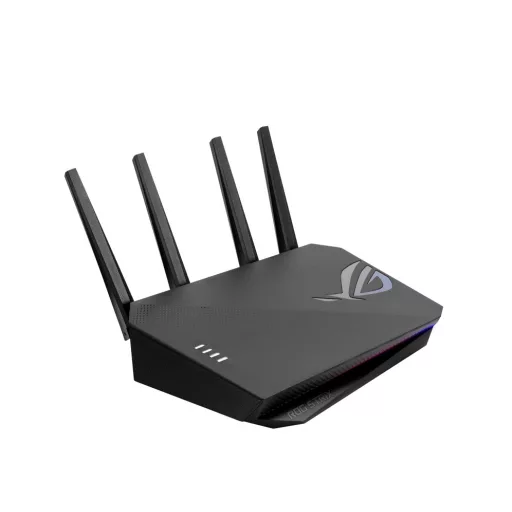 ASUS ROG STRIX GS-AX5400 vezetéknélküli router Gigabit Ethernet Kétsávos (2,4 GHz / 5 GHz) Fekete