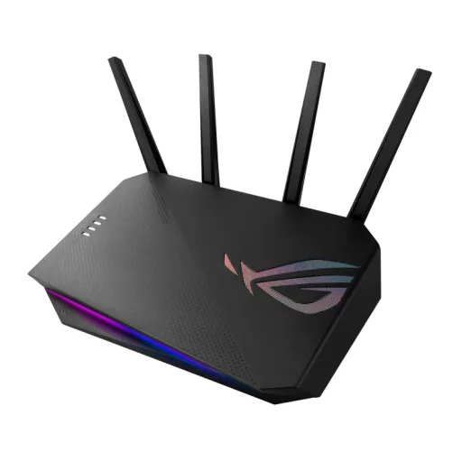 ASUS ROG STRIX GS-AX5400 vezetéknélküli router Gigabit Ethernet Kétsávos (2,4 GHz / 5 GHz) Fekete
