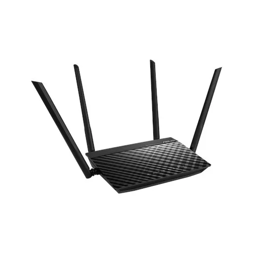 ASUS RT-AC1200 v.2 vezetékes router Fast Ethernet Fekete