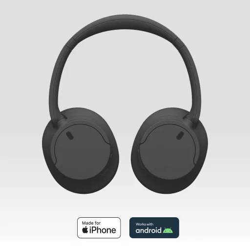 Sony WH-CH720 Headset Vezetékes és vezeték nélküli Fejpánt Hívás/zene USB C-típus Bluetooth Fekete