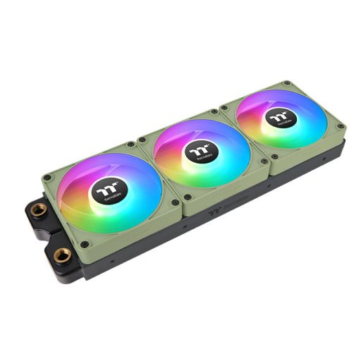 Thermaltake CL-F196-PL12MG-A 12 cm Zöld 3 db