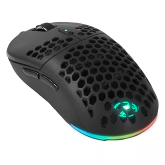   GAMIAC PX71 egér Játék Kétkezes RF Wireless + USB Type-A Optikai 16000 DPI