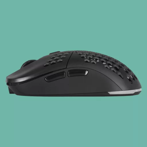 GAMIAC PX71 egér Játék Kétkezes RF Wireless + USB Type-A Optikai 16000 DPI