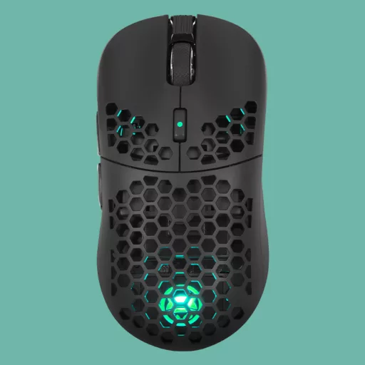 GAMIAC PX71 egér Játék Kétkezes RF Wireless + USB Type-A Optikai 16000 DPI