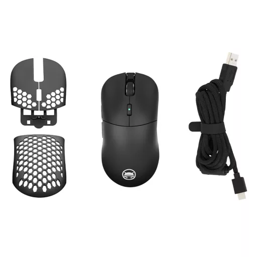 GAMIAC PX71 egér Játék Kétkezes RF Wireless + USB Type-A Optikai 16000 DPI