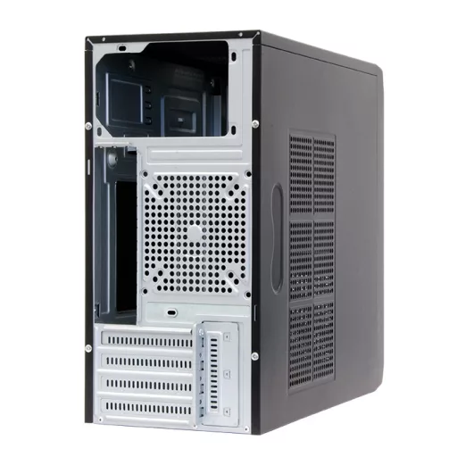 Chieftec HT-01B-OP Mini Tower Fekete