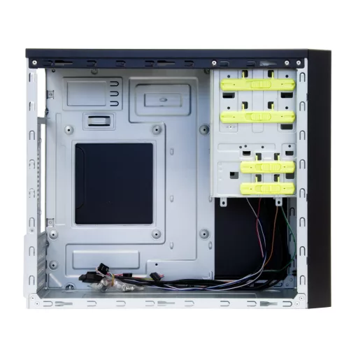 Chieftec HT-01B-OP Mini Tower Fekete