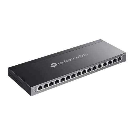 TP-Link Omada SG2016P hálózati kapcsoló Vezérelt L2/L2+ Gigabit Ethernet (10/100/1000) Ethernet-áramellátás (PoE) támogatása Fekete