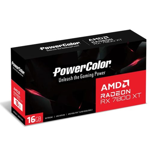 PowerColor RX 7800 XT AMD Radeon RX 7800 XT 16 GB GDDR6