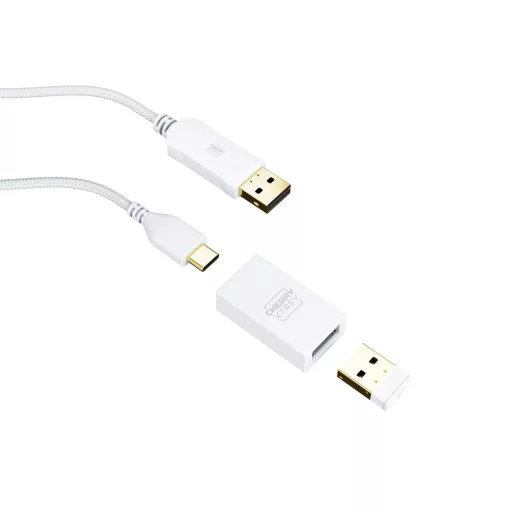 CHERRY XTRFY CX-M64W-WHITE egér Játék Vezeték nélküli RF 26000 DPI