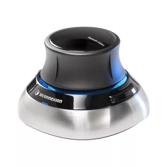   3Dconnexion SpaceMouse egér Irodai RF Wireless + Bluetooth + USB Type-A 6DoF