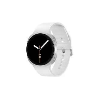   Samsung Galaxy Watch 8 3,81 cm (1.5") AMOLED 44 mm Digitális 480 x 480 pixelek Érintőképernyő Ezüst Wi-Fi GPS (műhold)