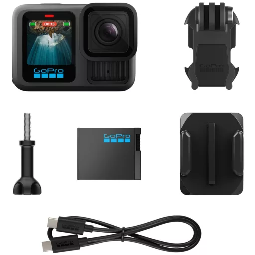 GoPro CHDHX-131-RW fényképezőgép sportfotózáshoz 27,6 MP 5.3K Ultra HD CMOS 25,4 / 1,9 mm (1 / 1.9") Wi-Fi 157 g