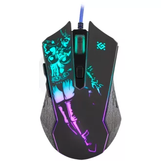   Defender SIN'SISTER GM-933 egér Játék Jobbkezes USB A típus Optikai 7200 DPI