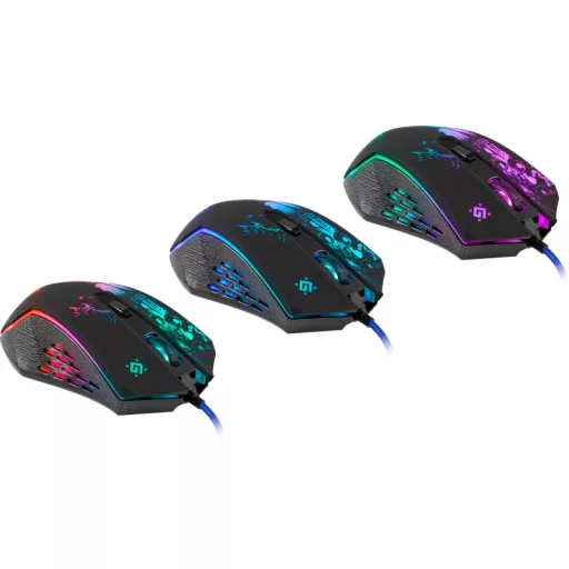 Defender SIN'SISTER GM-933 egér Játék Jobbkezes USB A típus Optikai 7200 DPI