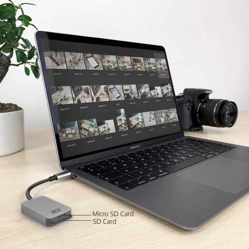 ACT AC7056 kártyaolvasó USB 3.2 Gen 1 (3.1 Gen 1) Type-C Szürke