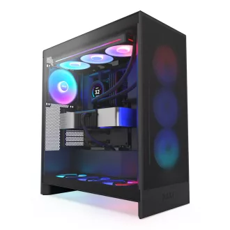 NZXT H7 Flow RGB Midi Tower Fekete