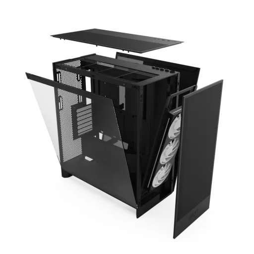 NZXT H7 Flow RGB Midi Tower Fekete