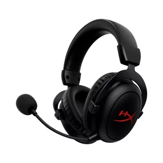  HyperX Cloud II Core Wireless GAM HEADSET Vezetékes és vezeték nélküli Fejpánt Játék Fekete
