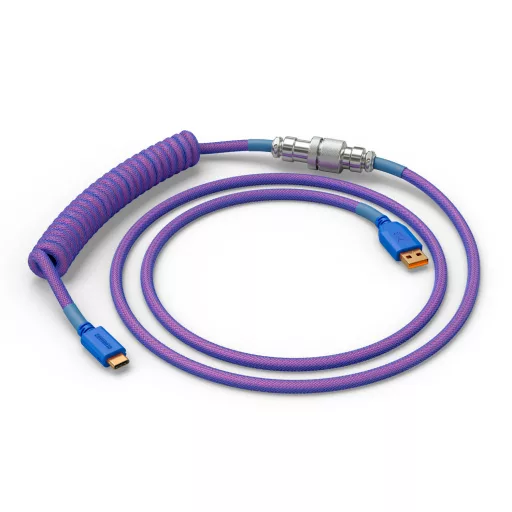 Glorious Gaming GLO-KB-ACC-CBL-COIL-NEB billentyűzet-/egérkábel Ibolya 1,4 M