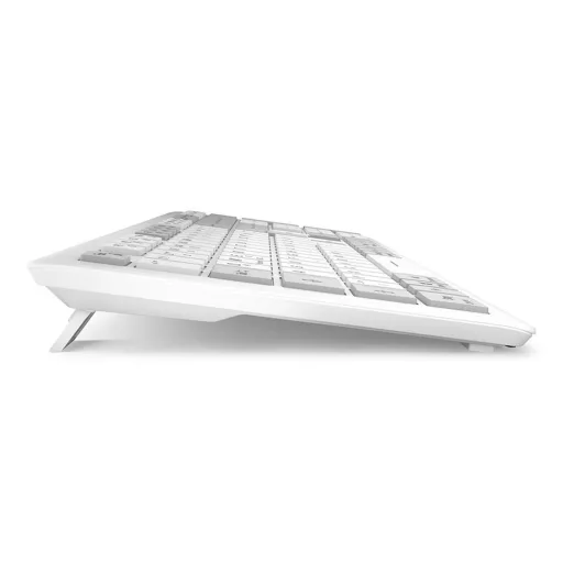 Sharkoon OfficePal K30W wh billentyűzet Otthoni/irodai USB QWERTZ Német Fehér