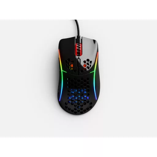 Glorious Gaming Model D- egér Játék Jobbkezes USB A típus Optikai 12000 DPI