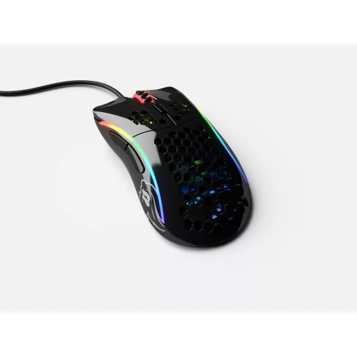 Glorious Gaming Model D- egér Játék Jobbkezes USB A típus Optikai 12000 DPI