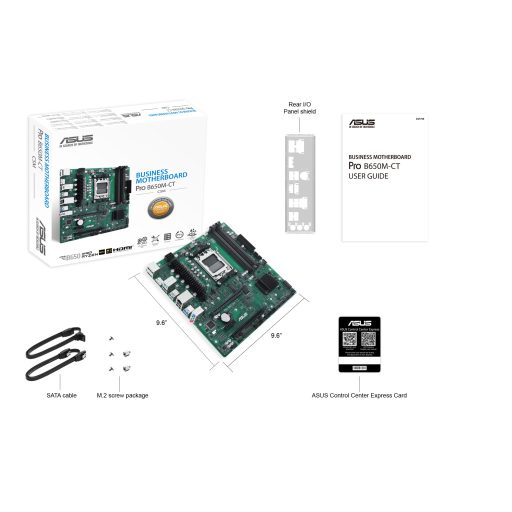 ASUS PRO B650M-CT-CSM AMD B650 Socket AM5 Micro ATX