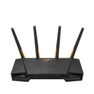   ASUS TUF Gaming AX3000 V2 vezetéknélküli router Gigabit Ethernet Kétsávos (2,4 GHz / 5 GHz) Fekete, Narancssárga