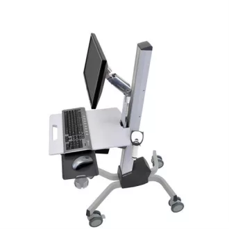   Ergotron Neo-Flex LCD Cart Szürke Lapos panel Gurulós multimédia állvány/kocsi