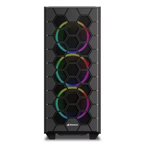 Sharkoon RGB HEX Asztali Fekete