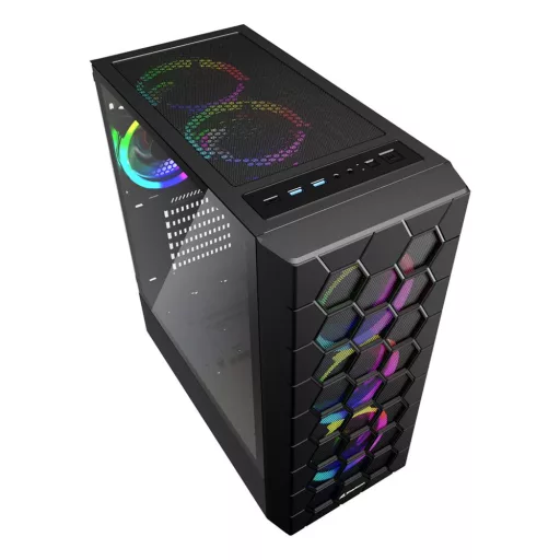 Sharkoon RGB HEX Asztali Fekete