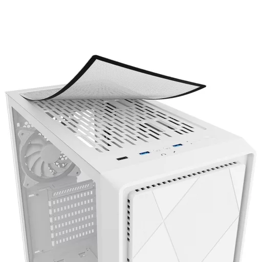 Sharkoon VS8 RGB Midi Tower Fehér