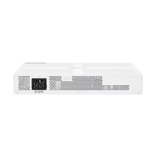 HPE Aruba Networking Aruba Instant On 1430 16G Class4 PoE 124W Beállítást nem igénylő (unmanaged) L2 Gigabit Ethernet (10/100/1000) Ethernet-áramellátás (PoE) támogatása 1U Fehér