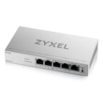   Zyxel GS1200-5HPV3 Vezérelt L2 Gigabit Ethernet (10/100/1000) Ethernet-áramellátás (PoE) támogatása Asztali Szürke