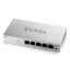 Zyxel GS1200-5HPV3 Vezérelt L2 Gigabit Ethernet (10/100/1000) Ethernet-áramellátás (PoE) támogatása Asztali Szürke
