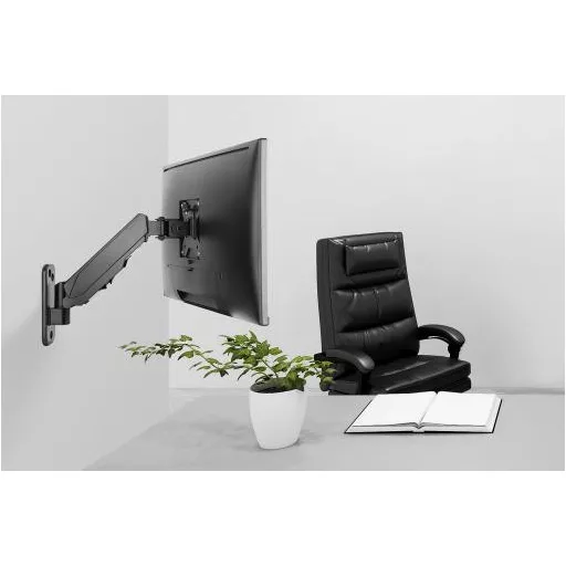 ASSMANN Electronic DA-90396 asztali TV konzol 81,3 cm (32") Fali Fekete
