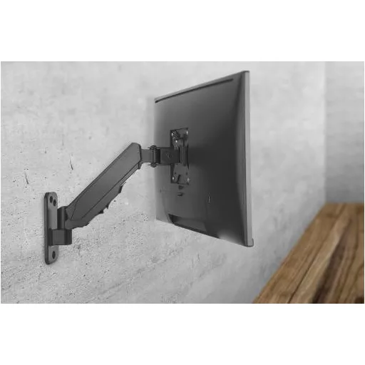 ASSMANN Electronic DA-90396 asztali TV konzol 81,3 cm (32") Fali Fekete