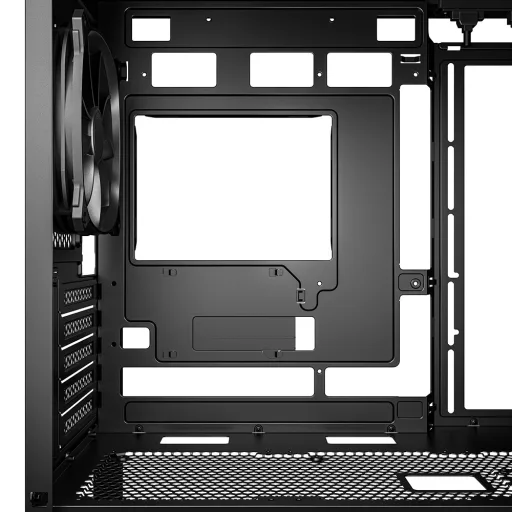 Sharkoon MK4 RGB Strip Micro Tower Fekete