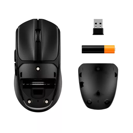 HyperX Pulsefire Fuse Wireless Gaming Mouse egér Játék Kétkezes RF vezeték nélküli + Bluetooth Optikai 12000 DPI