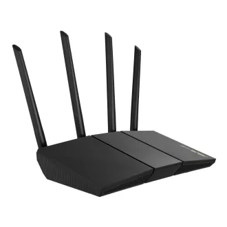   ASUS RT-AX57 vezetéknélküli router Gigabit Ethernet Kétsávos (2,4 GHz / 5 GHz) Fekete